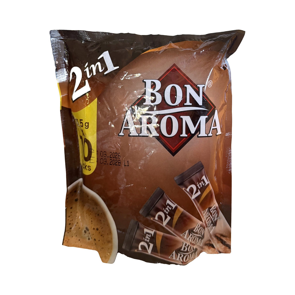 קפה נמס 2 ב-1 Bon Aroma – 10 מקלות × 11.5 גרם