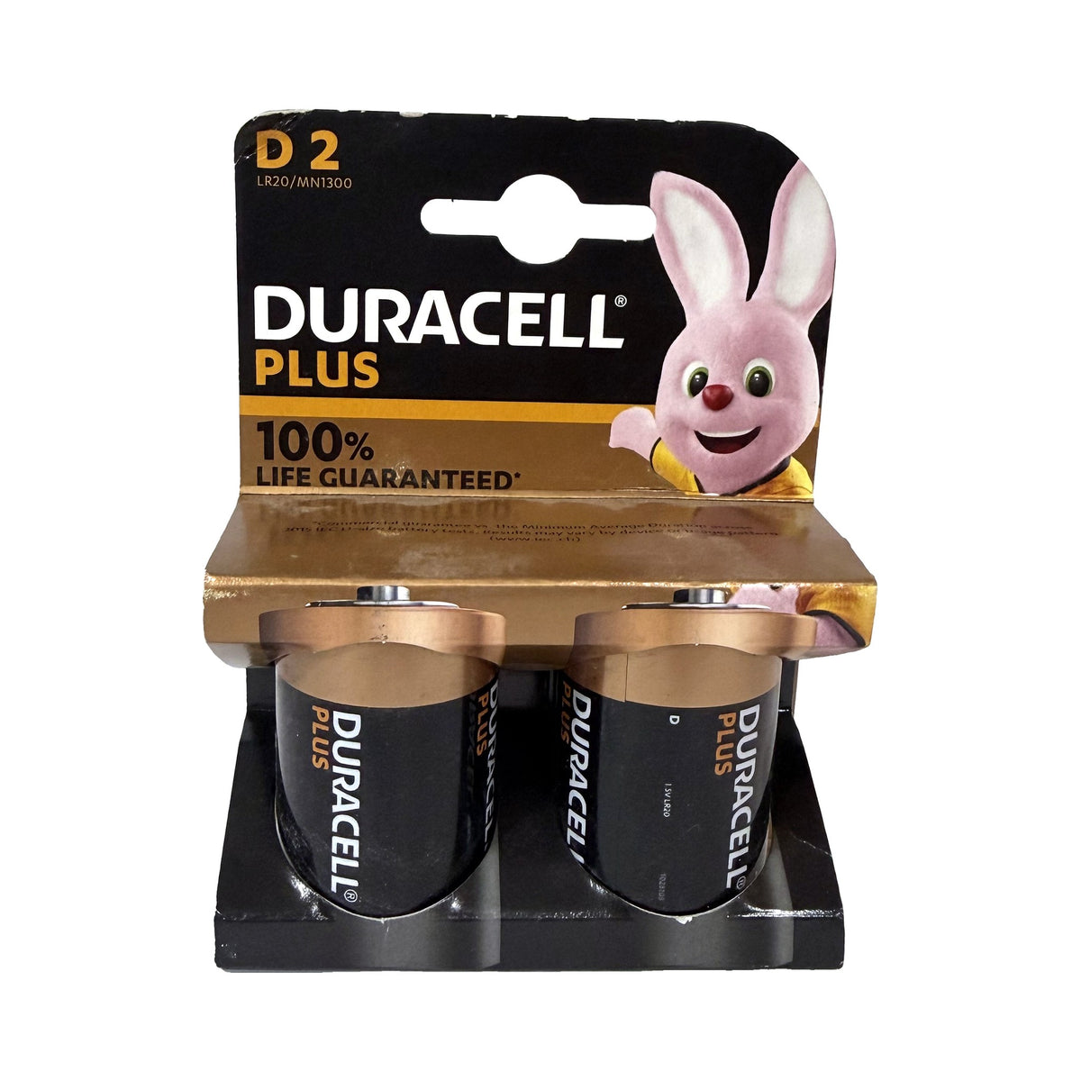 סוללות Duracell Plus D – זוג