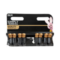 סוללות Simply by Duracell AA – מארז 8